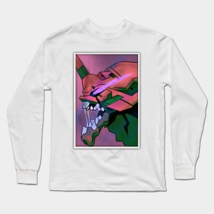 Neon Genisis Evangelion Unit 01 alternate colour Long Sleeve T-Shirt